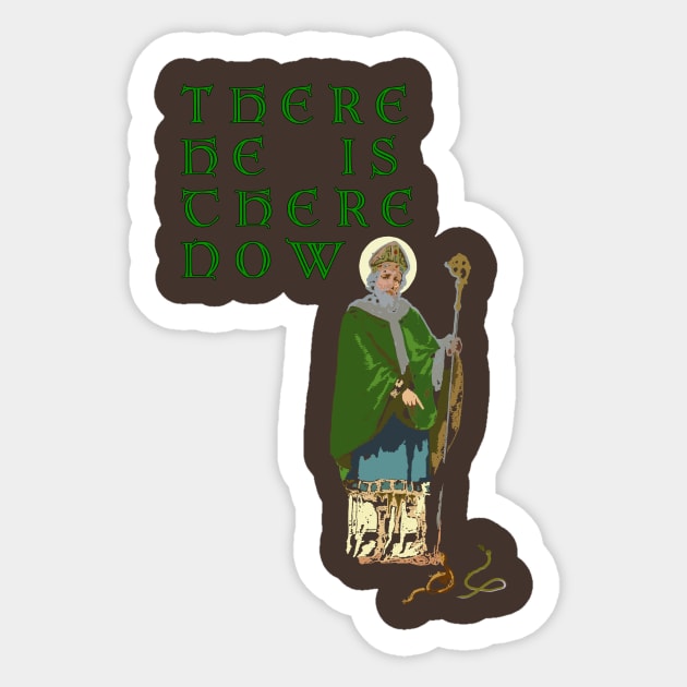 St patrick Sticker by AUMJ